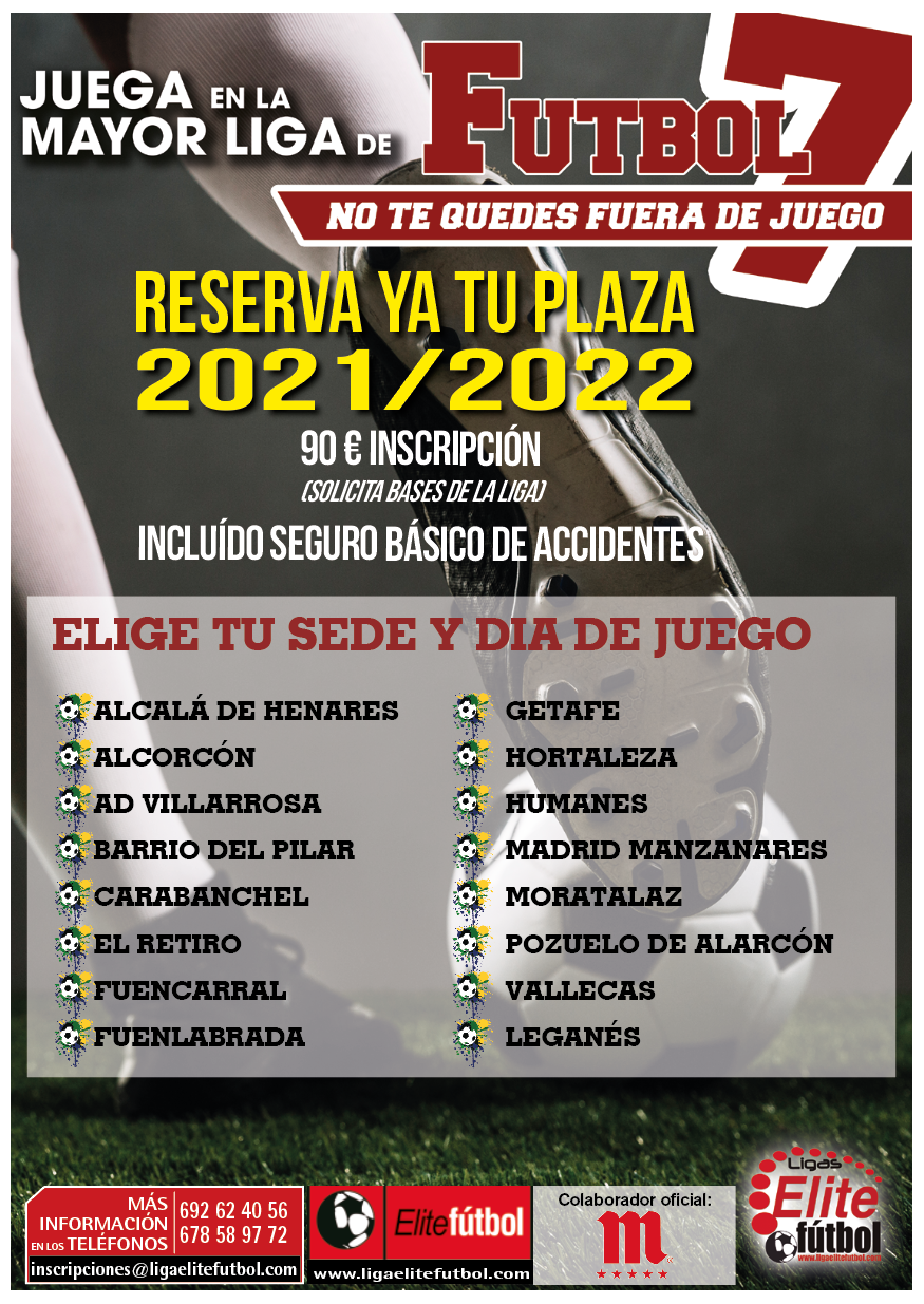 LIGAS ELITEFTUBOL (TEMPORADA 21/22)